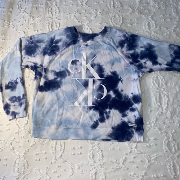 Calvin Klein Tie Dye Crewneck - Picture 1 of 7